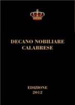 La copertina del "Decano Nobiliare Calabrese"